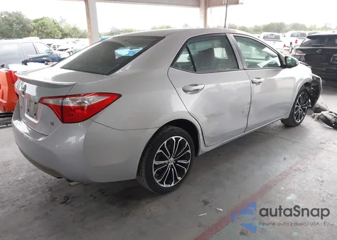 2015 Toyota Corolla S Plus z USA, uszkodzony, nr VIN 2T1BURHE0FC296654
